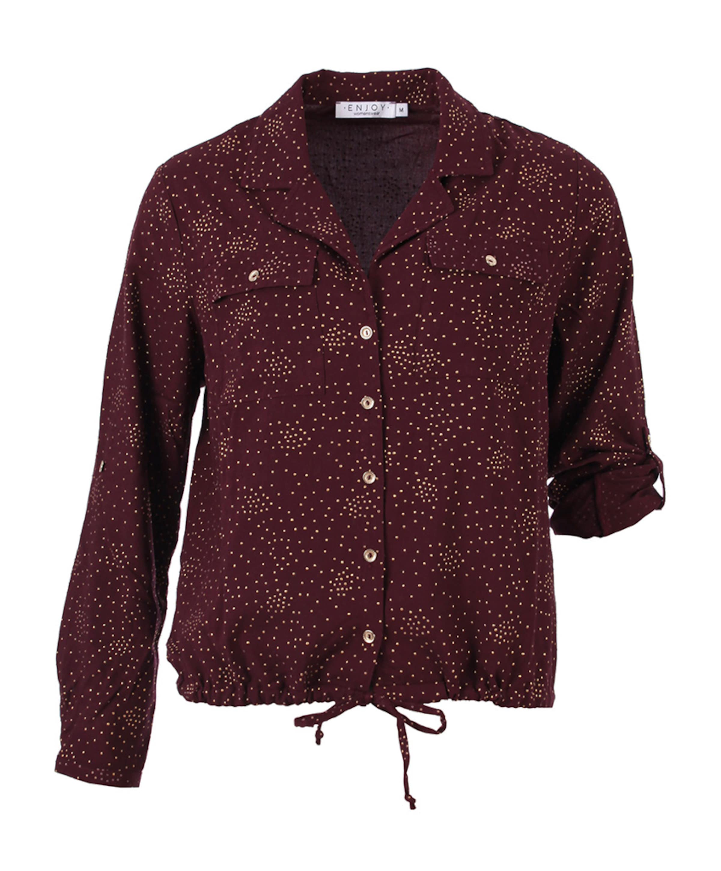 Dames blouse bordeaux