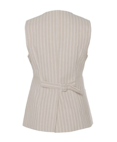 Dames gilet beige