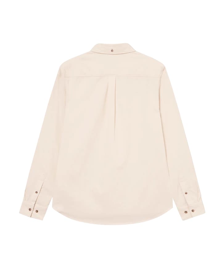 Overhemd lange mouw beige