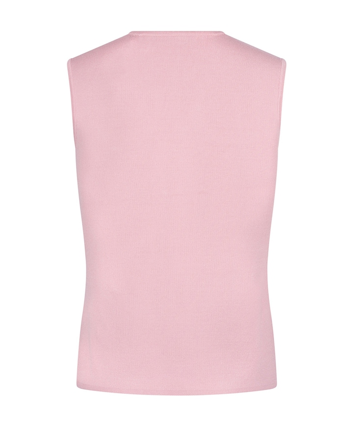Dames gilet roze
