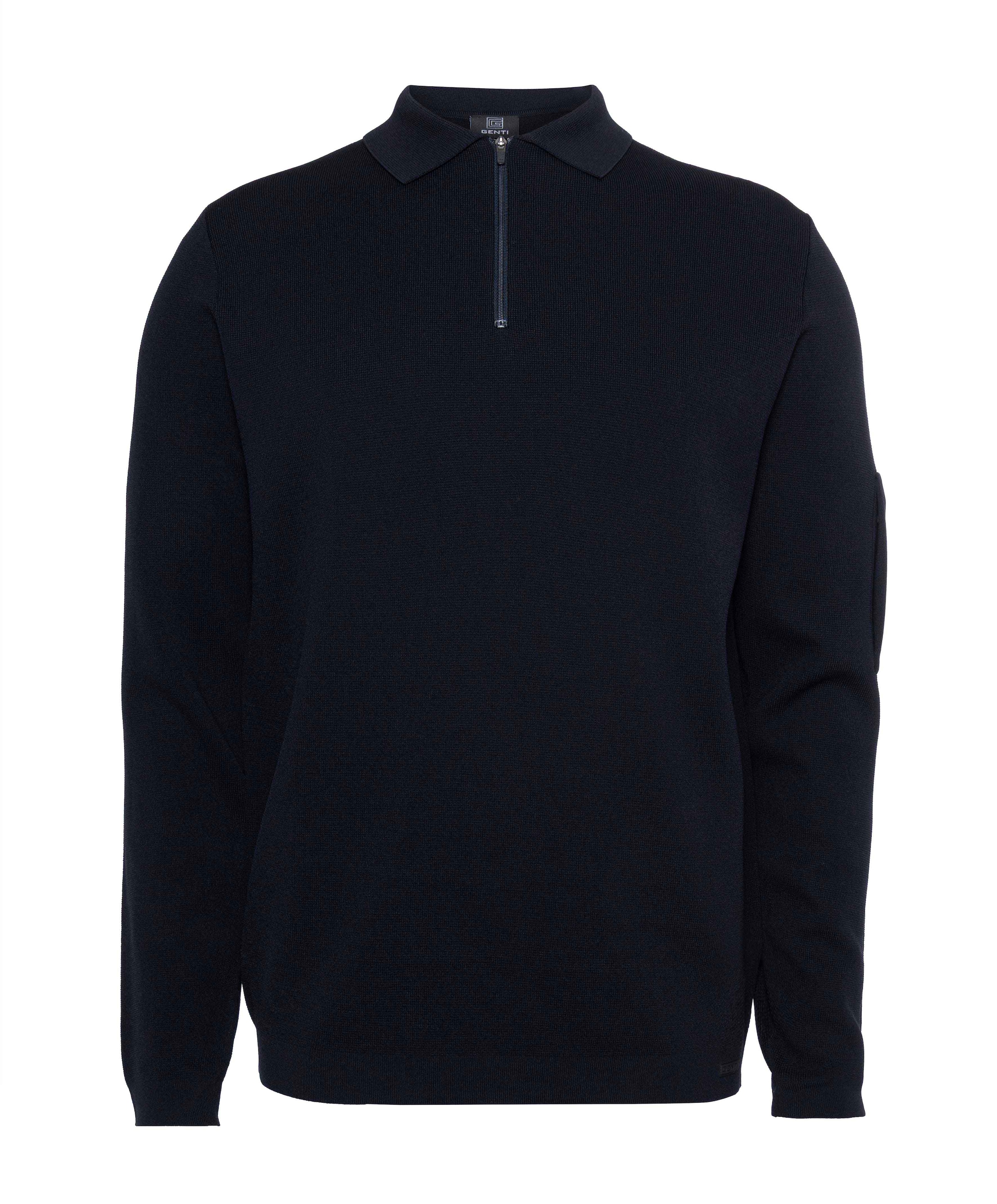Heren polo blauw
