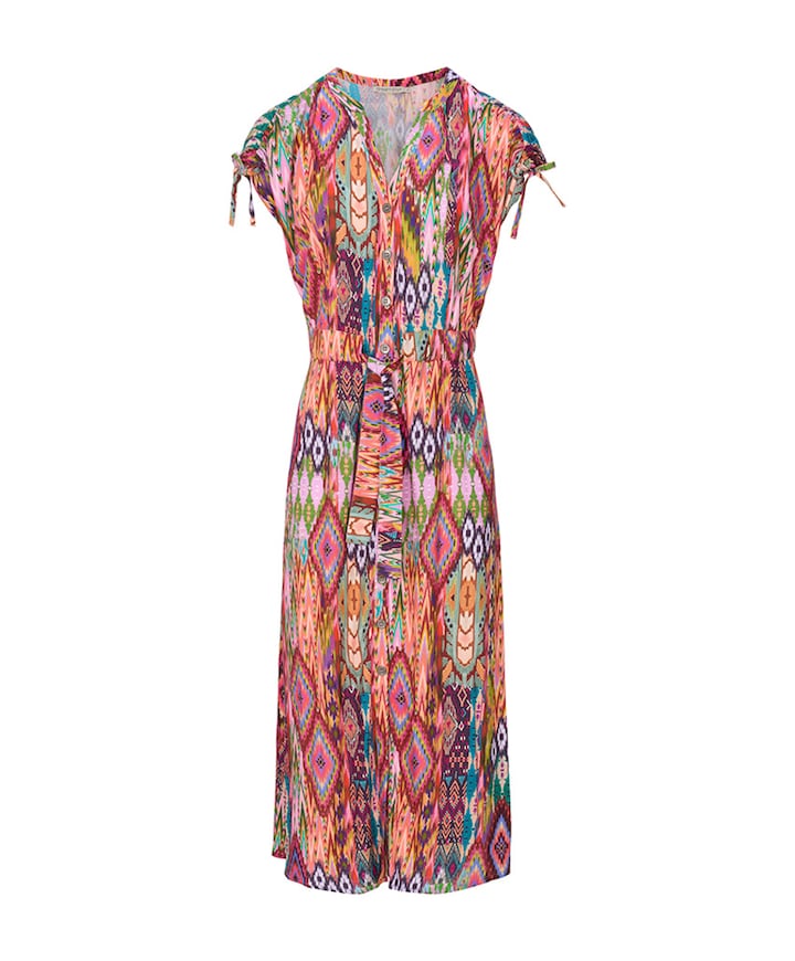 Dames jurk multicolor