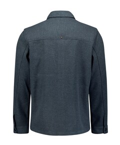 Heren overshirt blauw
