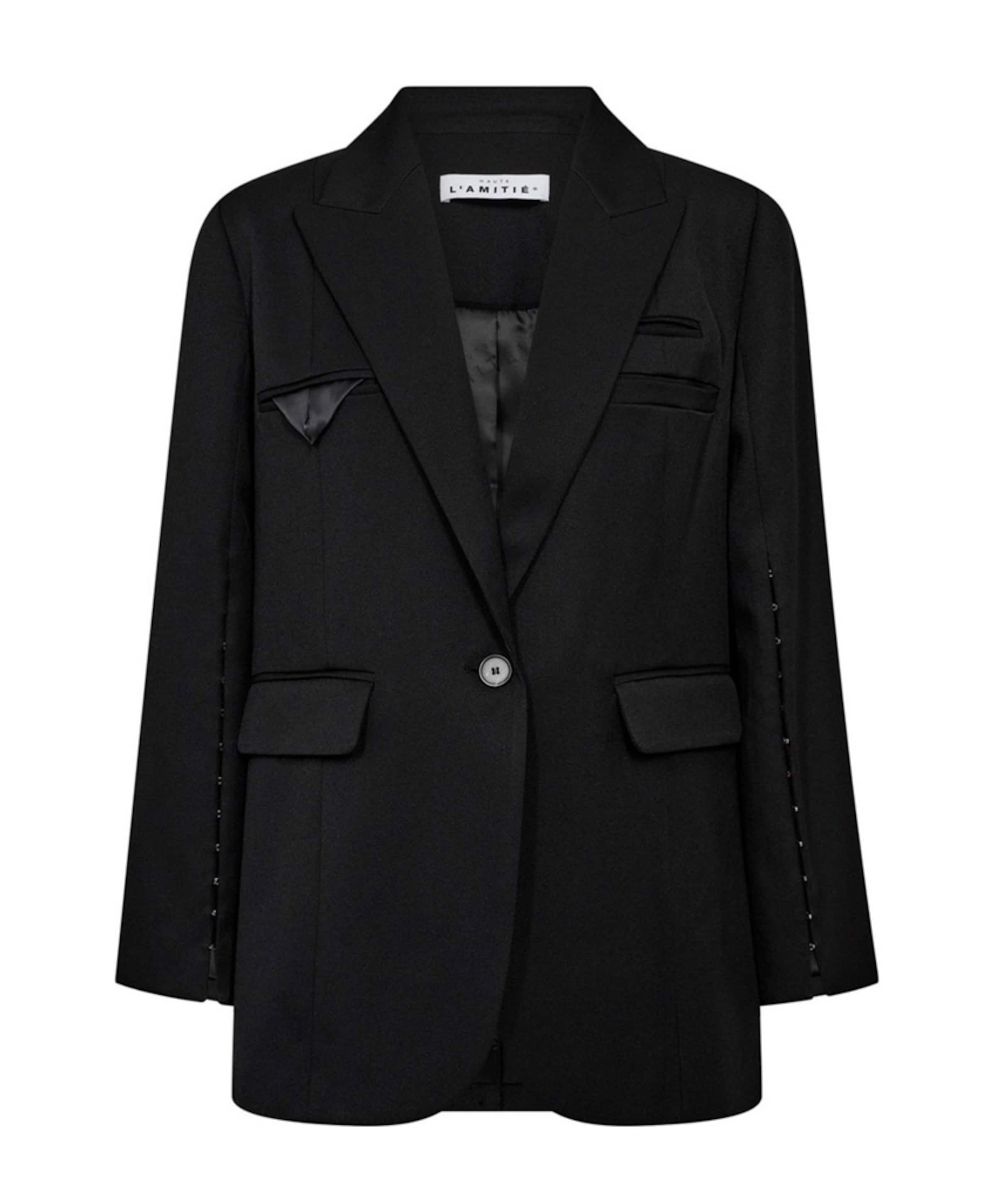 Dames blazer zwart