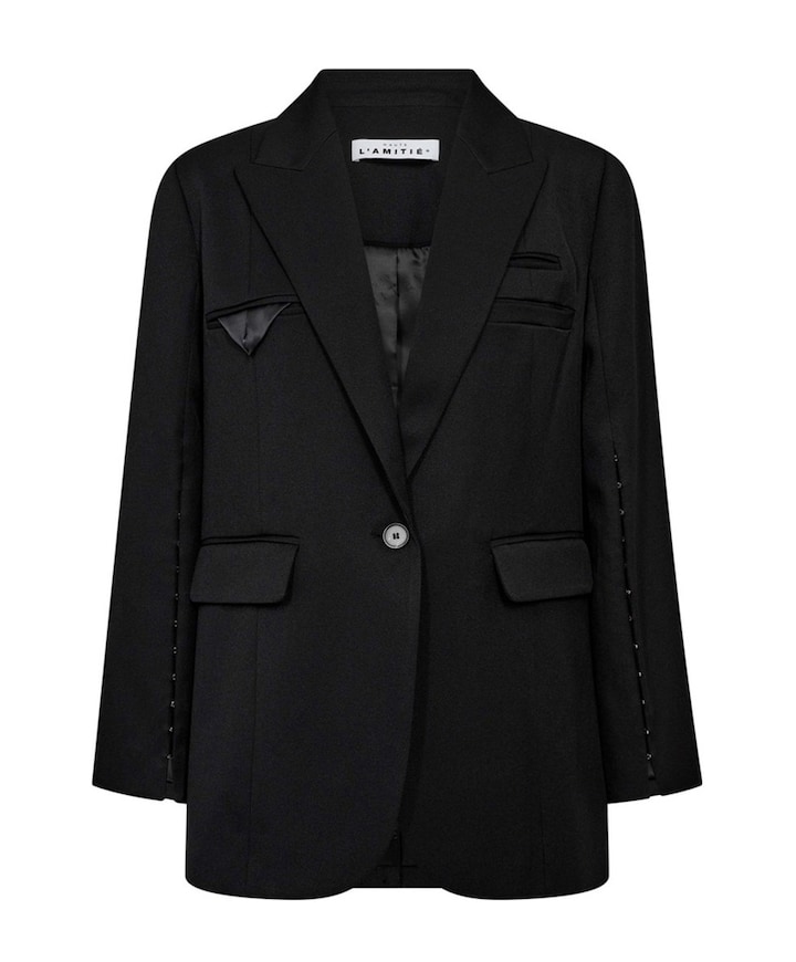 Dames blazer zwart