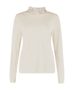 Dames longsleeve beige