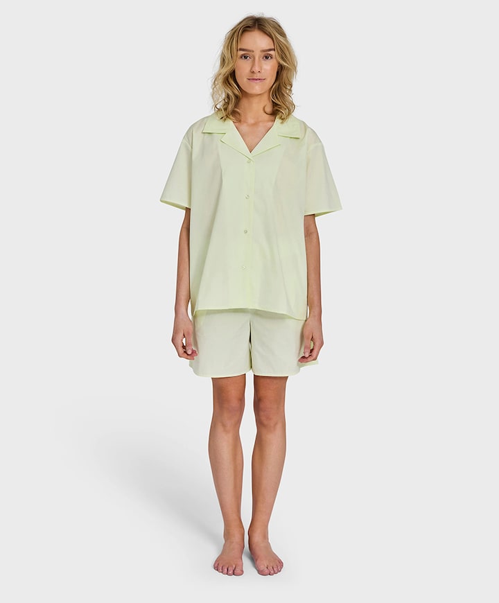 Sahej dames short geel