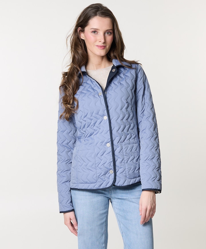 Dames jas blauw