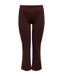 ONPFOLD MW JAZZ NOOS dames plussize trainingsbroek bruin