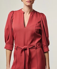 HELLEN PES 588 dames jumpsuit rood