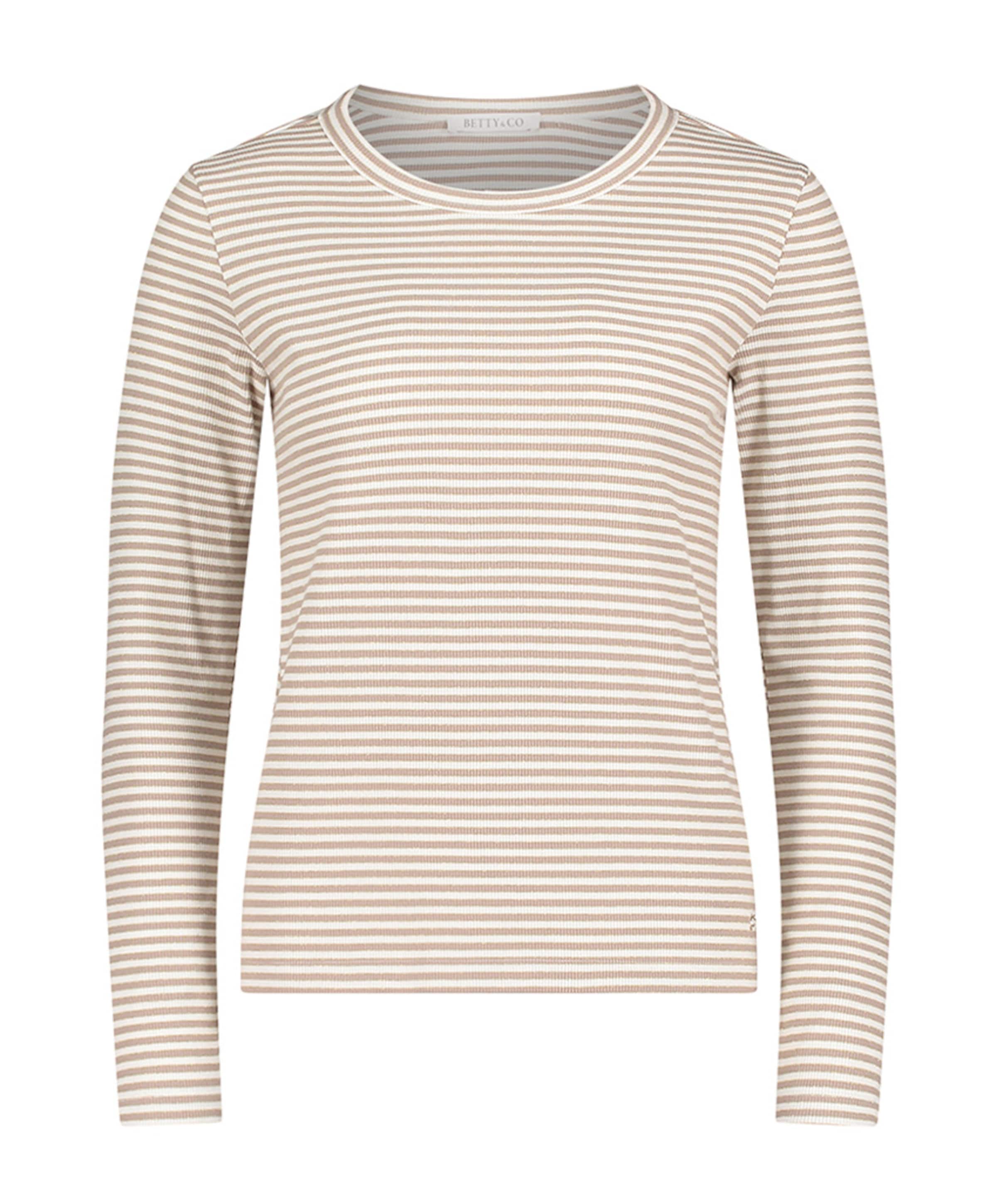 Dames longsleeve beige