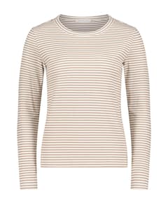 Dames longsleeve beige
