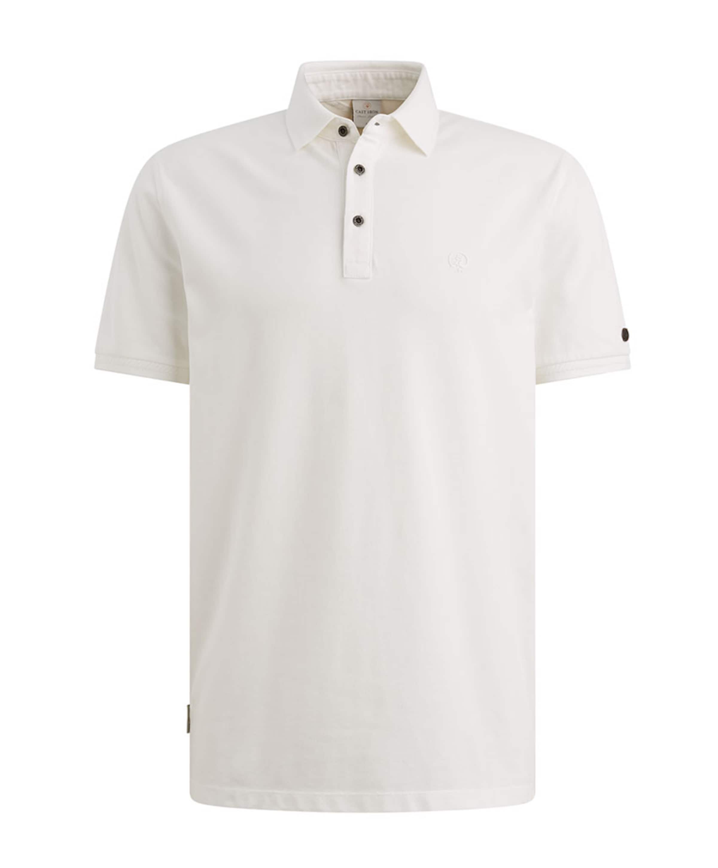 Heren polo ecru