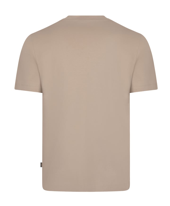 Heren T-shirt beige