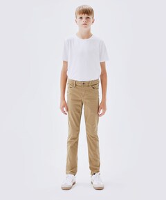 NKMTHEO TWITOP NOOS jongens broek beige