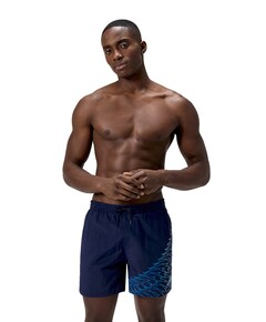 Heren zwemshort blauw