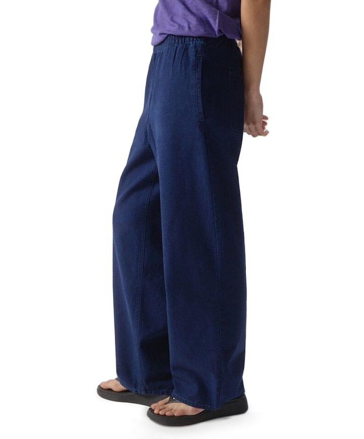 Comow dames broek blauw