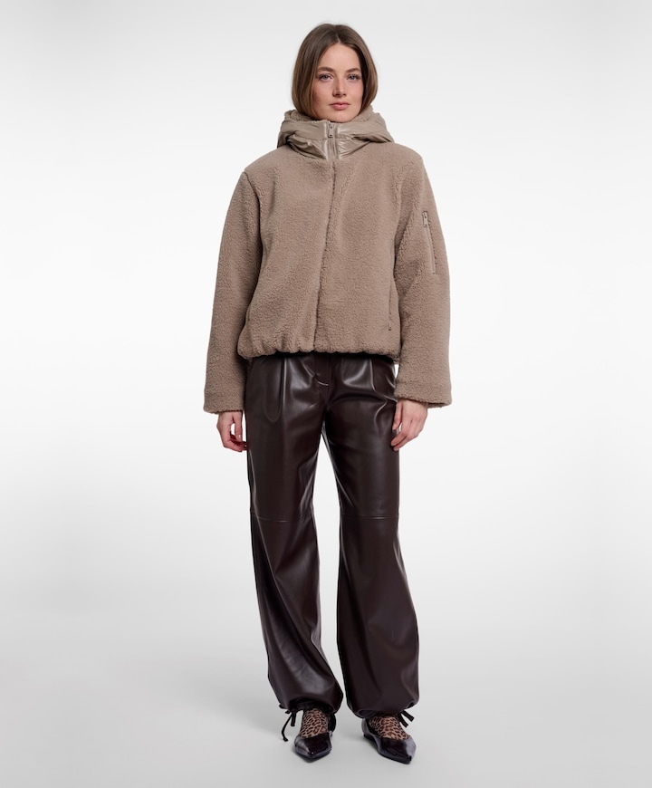 Dames jas beige