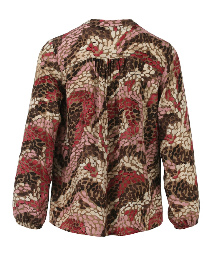Dames blouse bordeaux