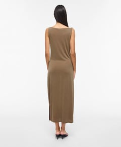 Dames jurk bruin