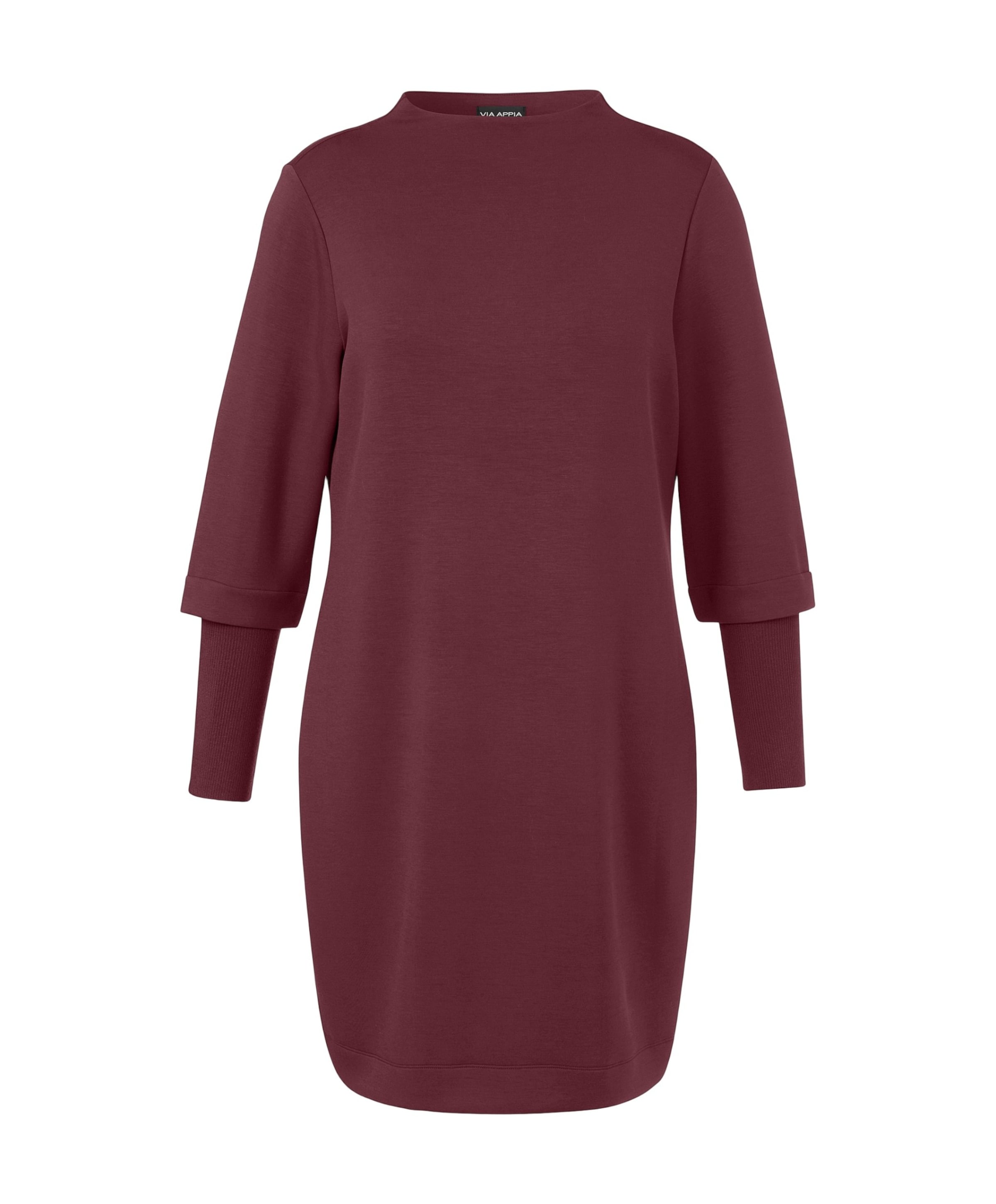 Dames jurk bordeaux