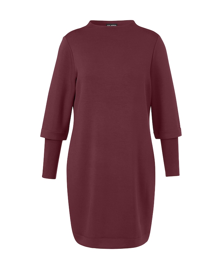 Dames jurk bordeaux