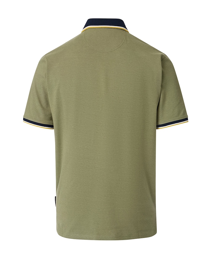Heren polo groen