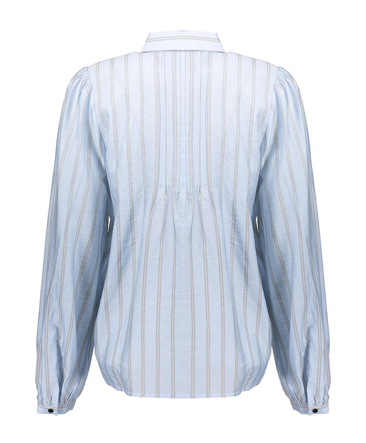 Dames blouse blauw