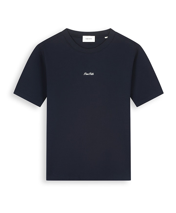 Heren T-shirt blauw