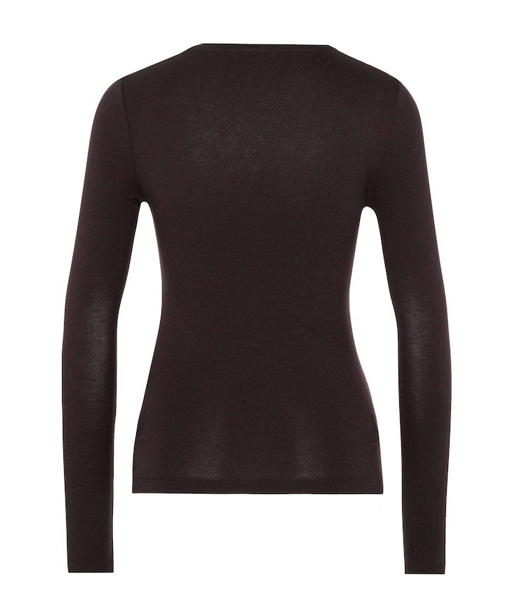 Dames blouse bruin
