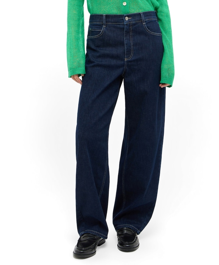 ELVA dames jeans blauw