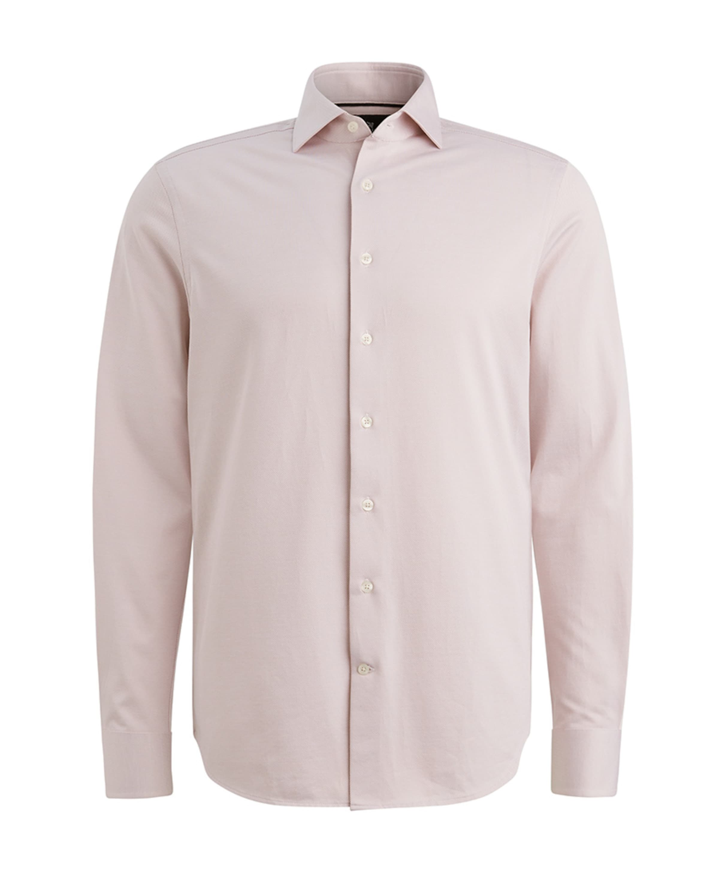 Heren overhemd lange mouw roze
