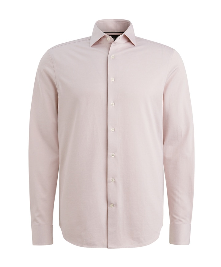 Heren overhemd lange mouw roze