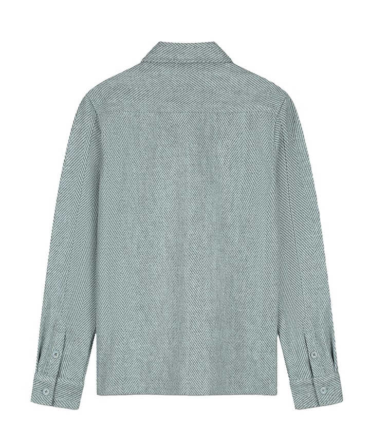 Heren overshirt groen