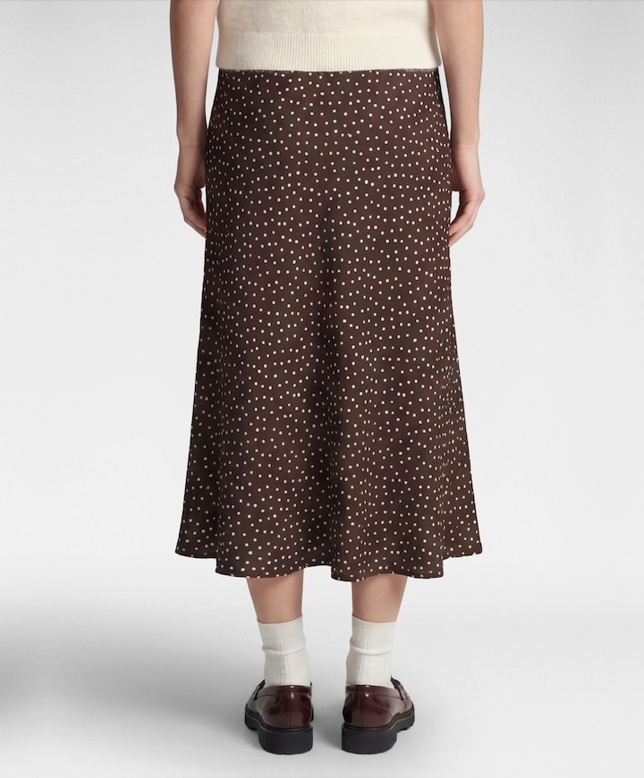 Dames rok bruin