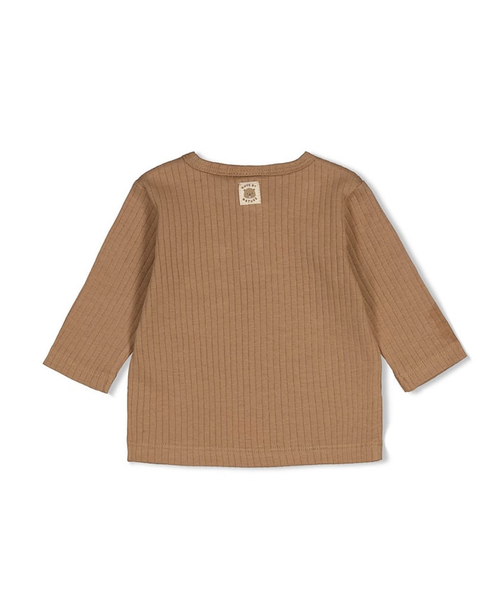 Jongens longsleeve beige