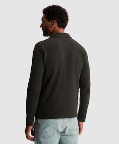 Heren vest grijs