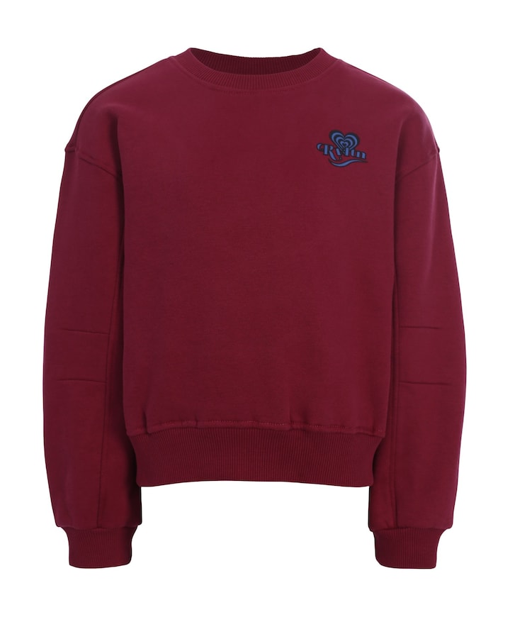 Meisjes sweater bordeaux