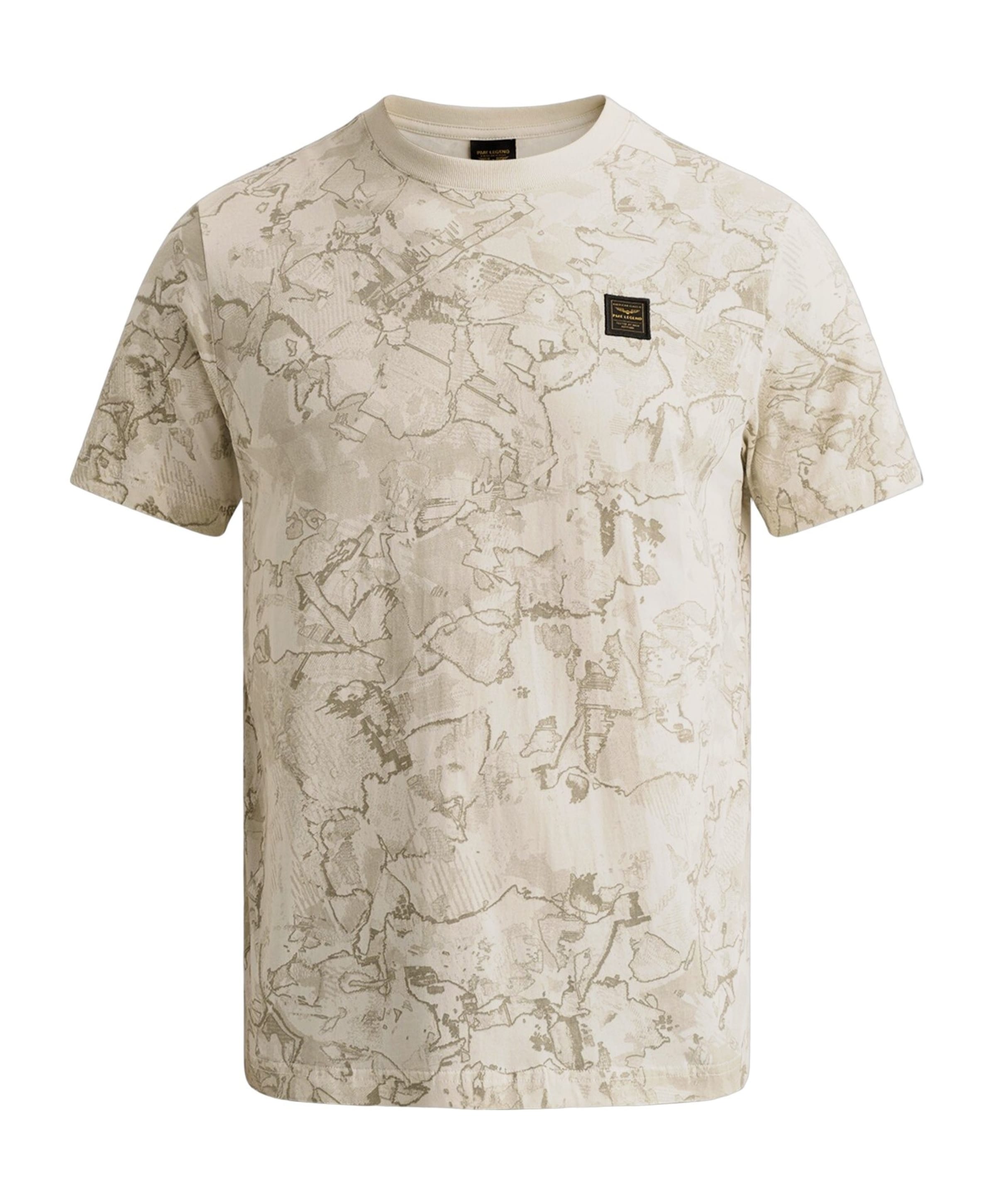 Heren T-shirt ecru