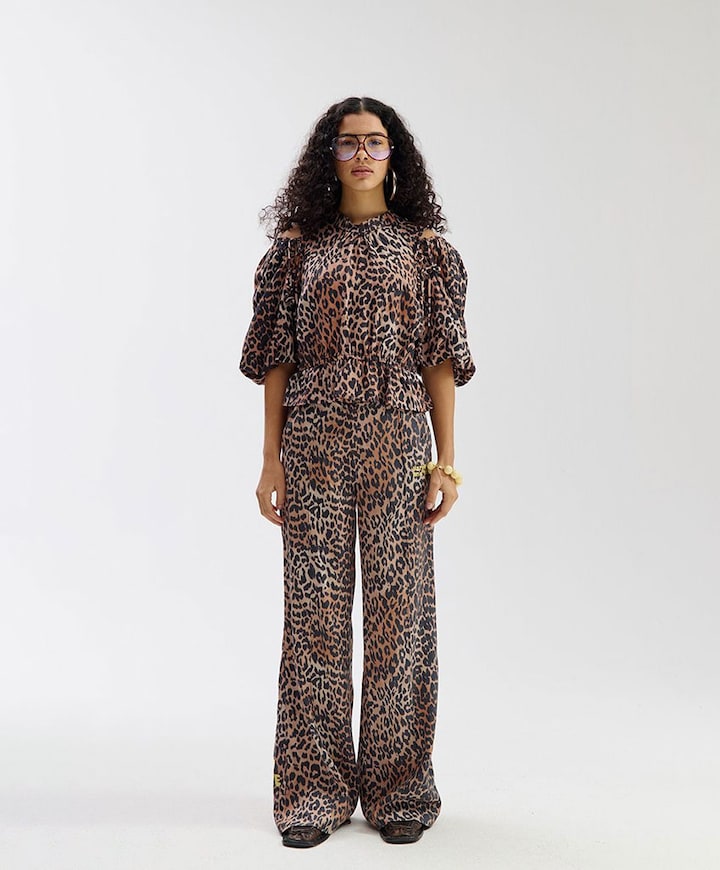 HOLLY-PA dames broek beige