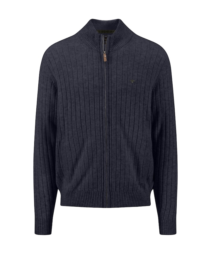 Heren vest blauw