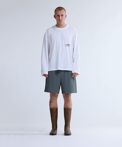 Heren longsleeve wit