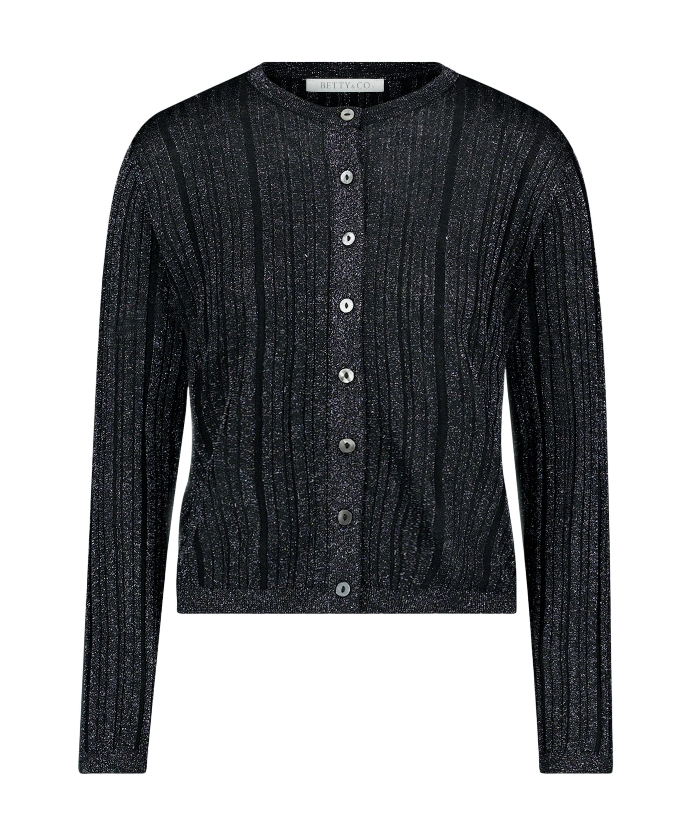 Dames vest zwart