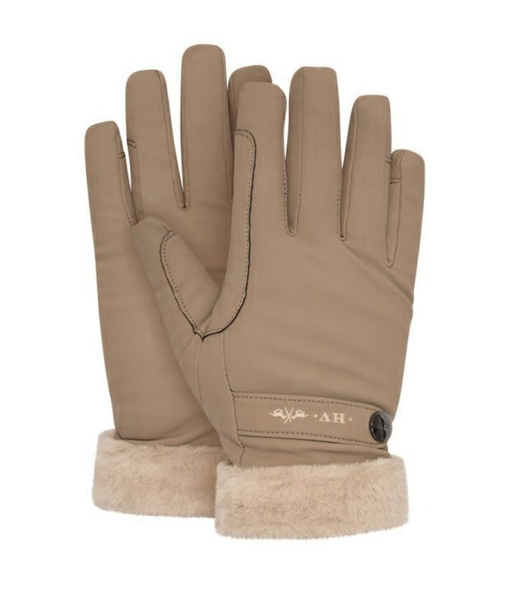 Dames handschoenen beige