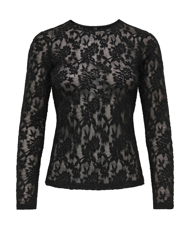 Dames top zwart