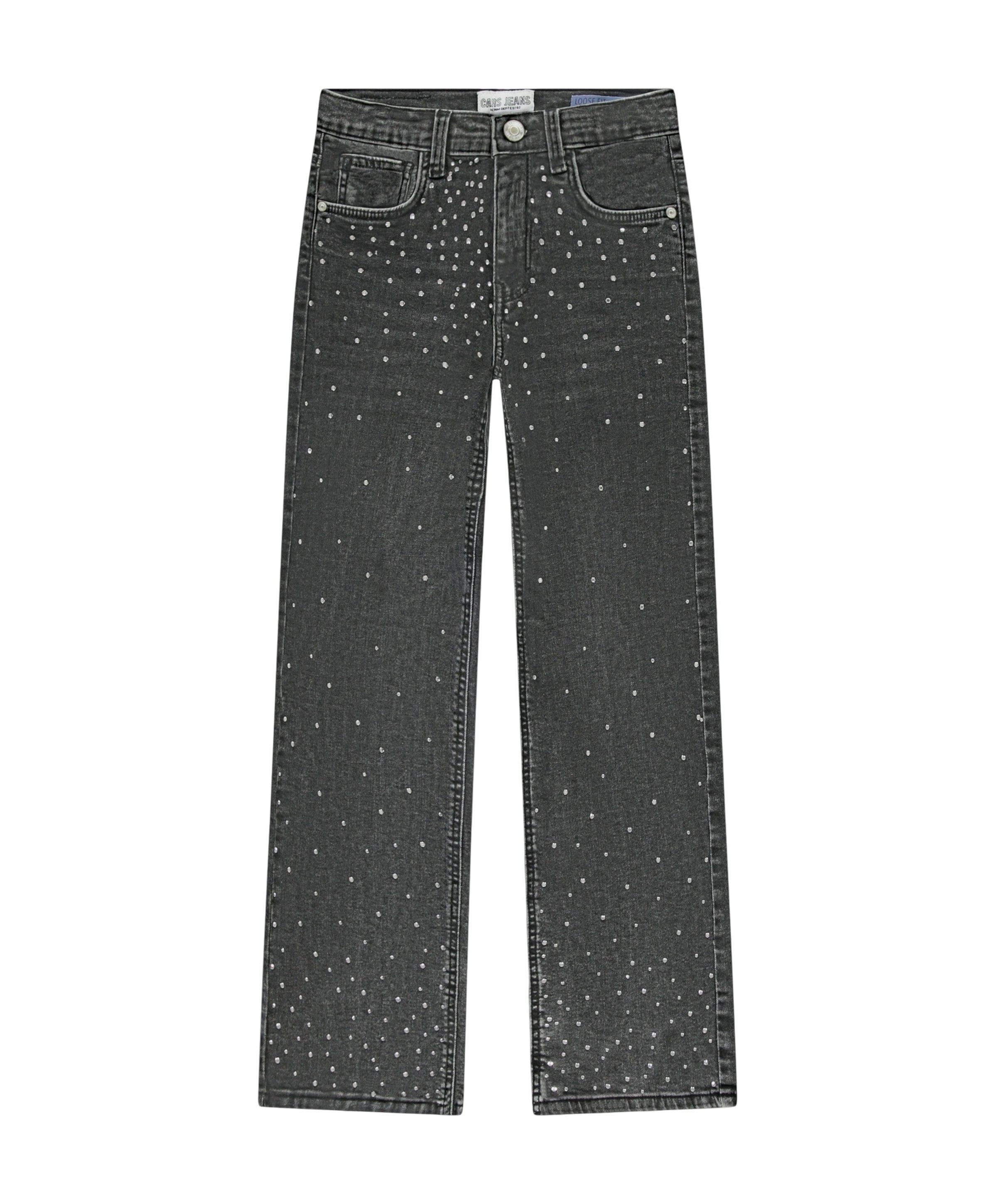 YARA Den. Blue Used jeans zwart