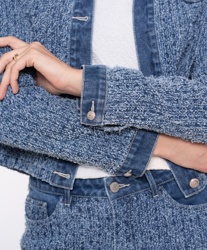 Dames spijkerjas  blauw