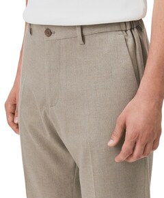AJEND_RGLR heren pantalon beige