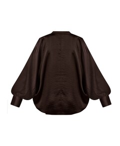 Dames blouse bruin