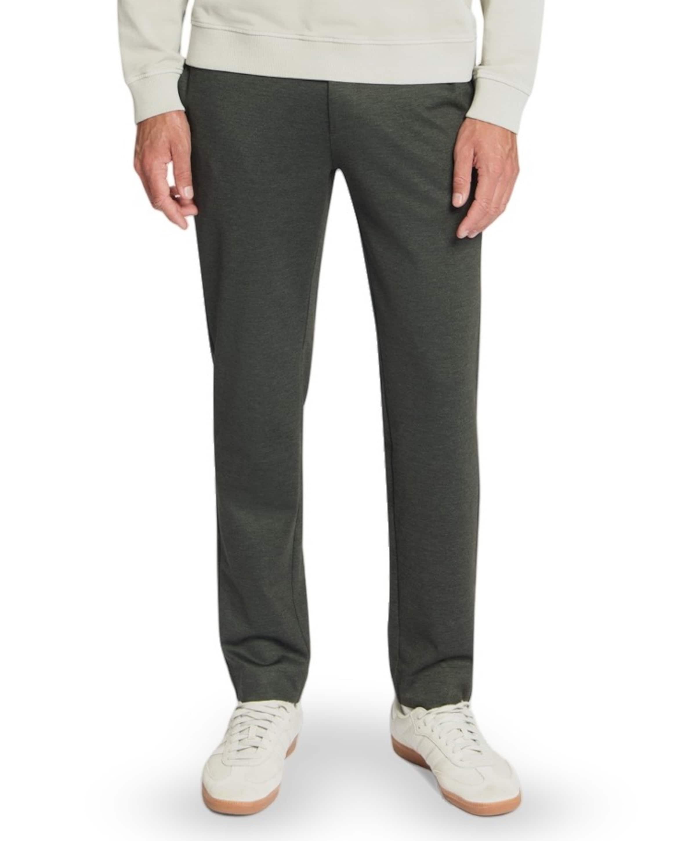 Pants Jersey Melange Regular Fit heren broek groen